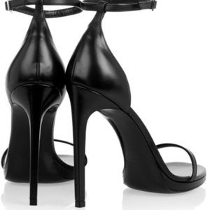 The famous Saint Laurent Jane 105 Sandal.